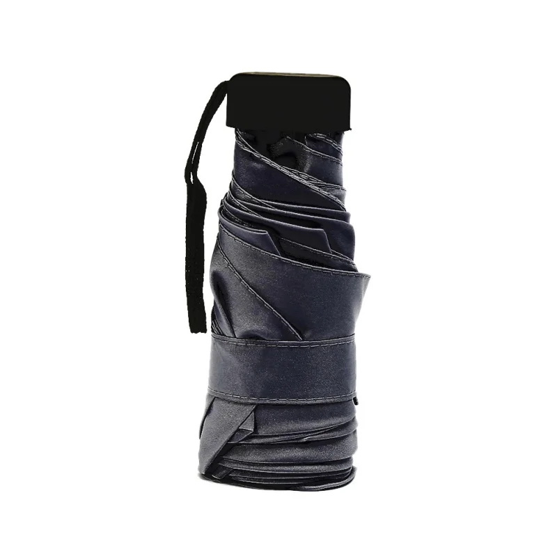 Мини Капсула Карманный легкий зонтик для защиты от ветра складные зонты путешествия компактный дождевой Зонтик для мужчин