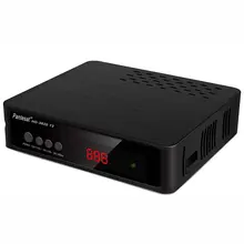 Receptor digital de tv DVB-T2, suporte de terrestrial h.265, controle remoto av usb hd, conjunto de televisão com controle remoto controle de controle