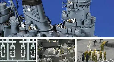 Tamiya масштаб 12622 1/350 модель Боевая война корабль команды ВМС солдат (144 шт.) набор |
