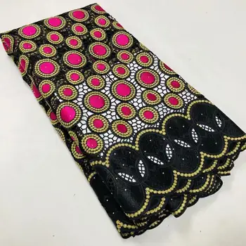 

New Listing African Guipure Cord Lace Fabric Embroidery Nigerian Water Soluble Cord Lace For Wedding Party Cord Lace P1303