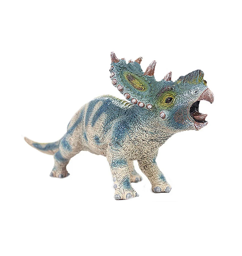 Dinosaurios De Juguete игрушка реалистичный динозавр игрушки для детей Модель трицератопса подарки на день рождения школьный проект динозавры L930