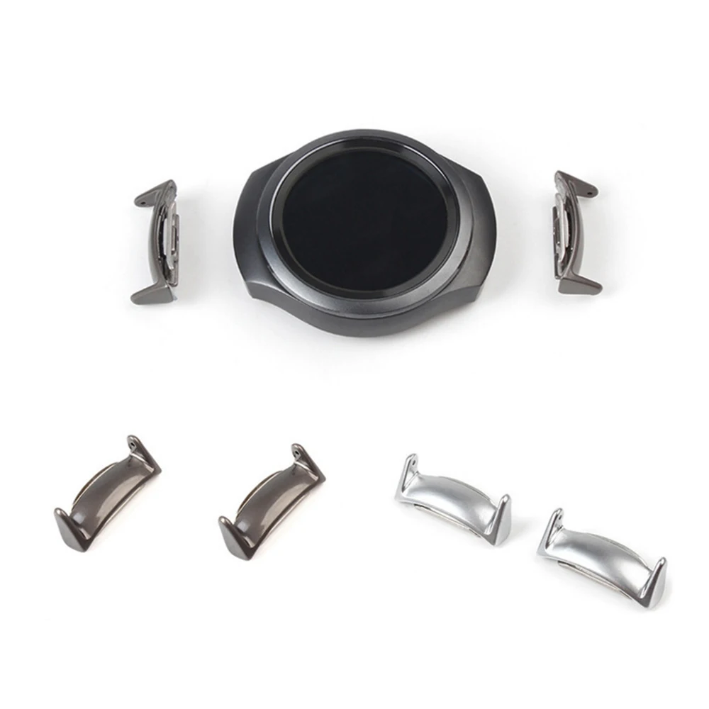 5 Coppie Adattatore In Acciaio Inox Per Samsung Galaxy Gear S2 20Mm Rm-720 Smart Watch Connettore