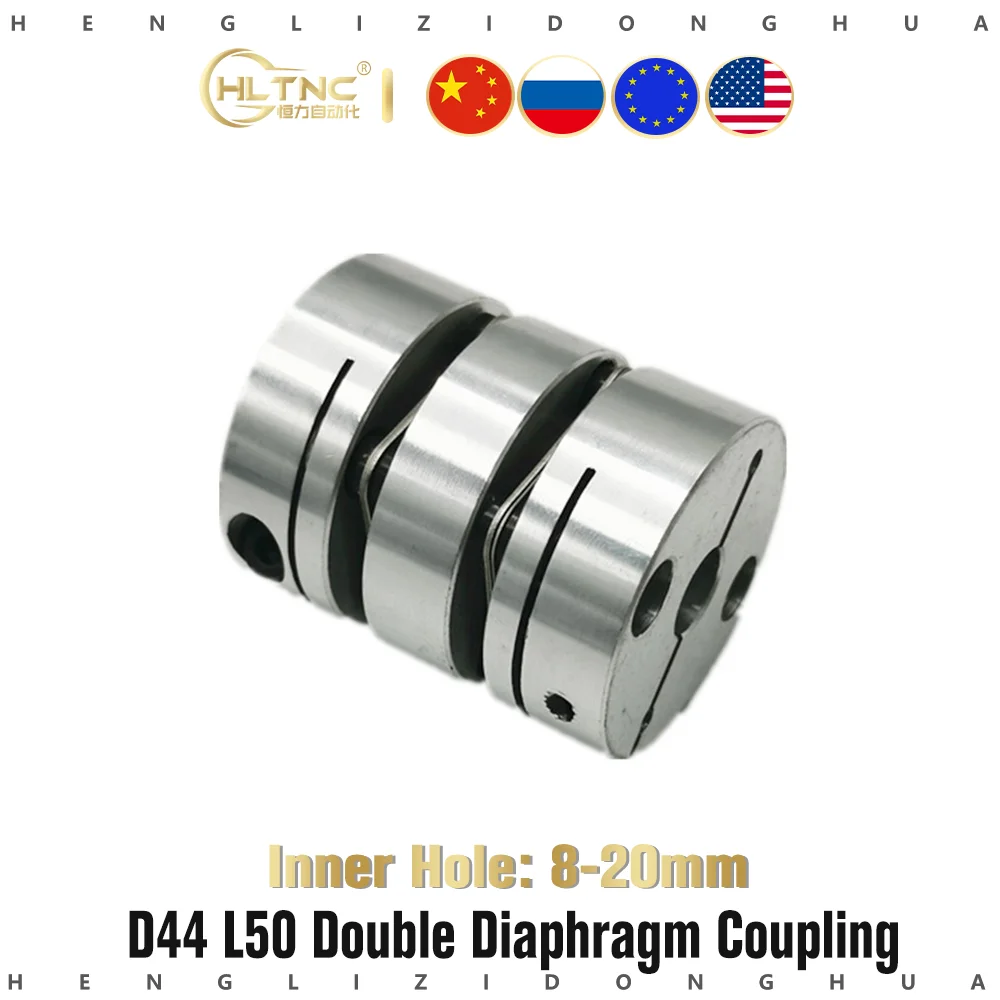 Industrial Flexible Couplings Servomotor Flexible Shaft Couplings