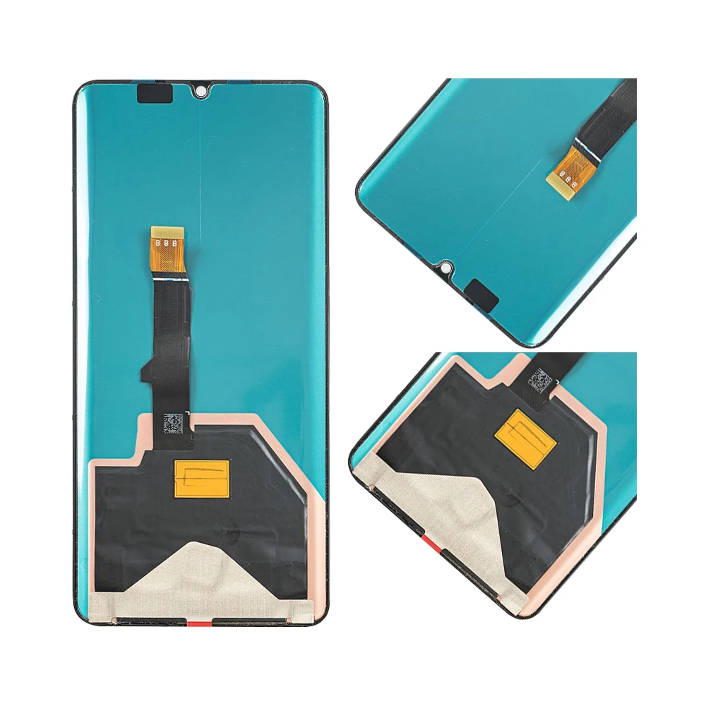 US $131.03 100 ORIGINAL For HUAWEI P30 Pro LCD Touch Screen Digitizer Assembly For Huawei P30 Pro Display with Frame Replacement VOGL29