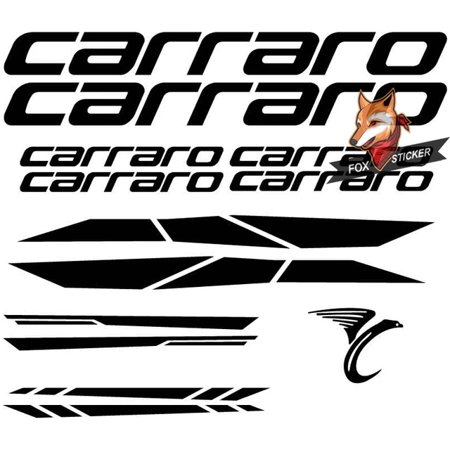 Racing Bike Logo Stickers