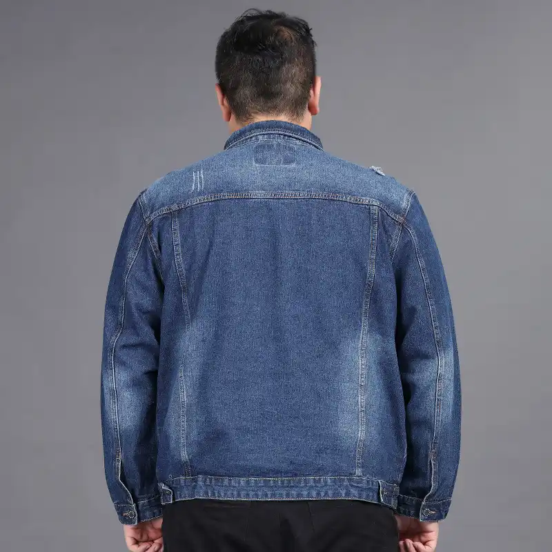 10XL 8XL 6X 2020 Men's Denim Jacket 