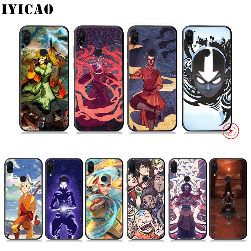 IYICAO Avatar The Last Airbender Soft Case for Xiaomi Redmi Note 8 7 6 5 Pro 5A 4X Back Silicone |