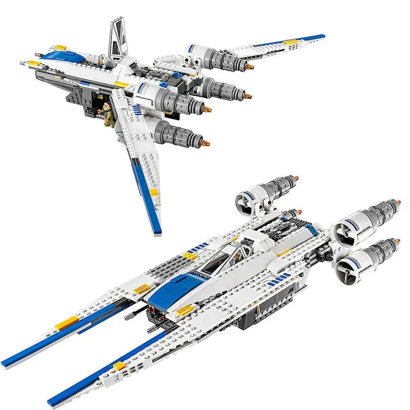 

05054 Star Wars Series Rebel U-Wing Fighter Building Block 679pcs Bricks Hard To Find Compatible with Legoinglys Star Wars 75155