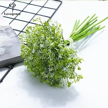 Lovegrace искусственный цветок цветы для свадебных букетов 16 головы Искусственные цветы вечерние сад декоративный цветок для дома