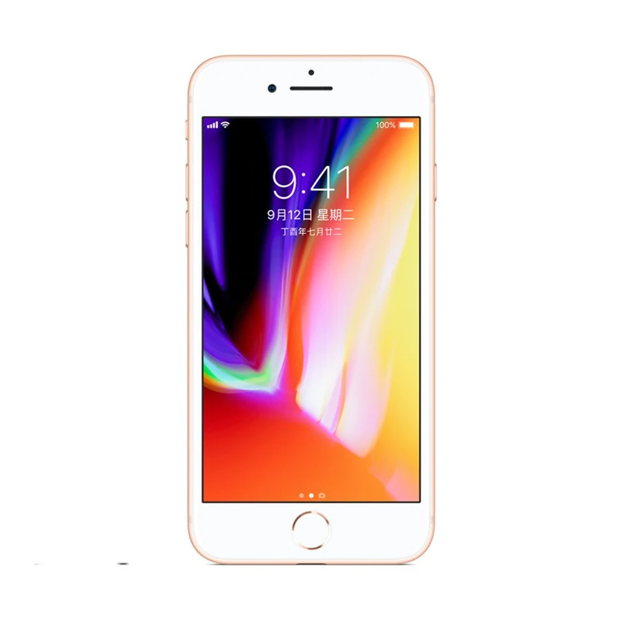 Apple iPhone 8, 2 Гб ОЗУ, 64 ГБ/256 ГБ, шестиядерный процессор, IOS, 3D Touch ID, 1821 мАч, 4,7 МП камера, дюймов, Apple, отпечаток пальца