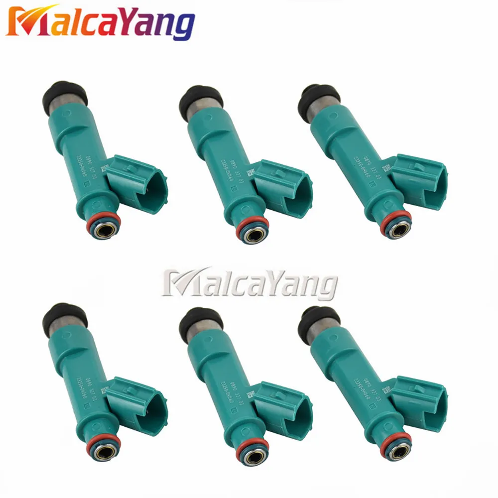 6 шт. форсунки для топлива 23250-28080 23209-28080 для Toyota Camry Corolla RAV4 Wish Rukus Previa Tarago Aurion Avensis