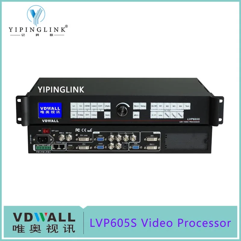 

Высококлассный видеопроцессор VDWALL LVP605S для аренды, светодиодный дисплей с фиксированной установкой