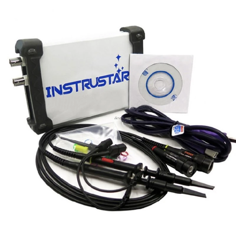 

3 in 1 Multifunctional USB Virtual Digital Oscilloscope PC Based Bandwidth 20M 2 Channels with the Function of Spectrum Analyzer