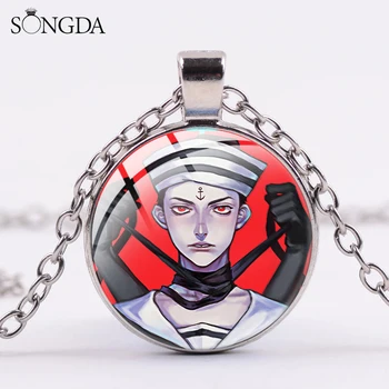 

SONGDA Fashion JoJos Bizarre Adventure Pendant Necklace Cool Cartoon Figure Cosplay Nacklace Men Women Anime Party Jewelry Gift