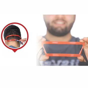 

Magic Salon Barber Neck Hair Line Guide Neckline Haircuts Template Hair DIY Tool Hair Template Neck Hairline