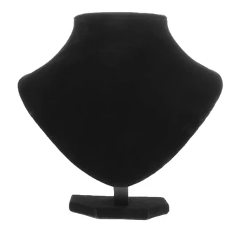 

Jewelry Display Stand Black Velvet Necklace Earring Display Bust Showcase Organize Display Your Beautiful Jewelry