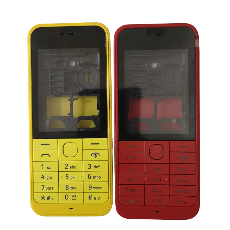ZUGZUC новый пластиковый полный корпус для Nokia 220 чехол + клавиатура логотип|Корпусы