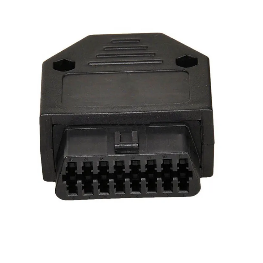 Universale J1962F OBD2 connettore femmina a 16 Pin connettore diagnostico per auto OBD 16 pin connettore femmina spina + Shell + terminale + ve  34