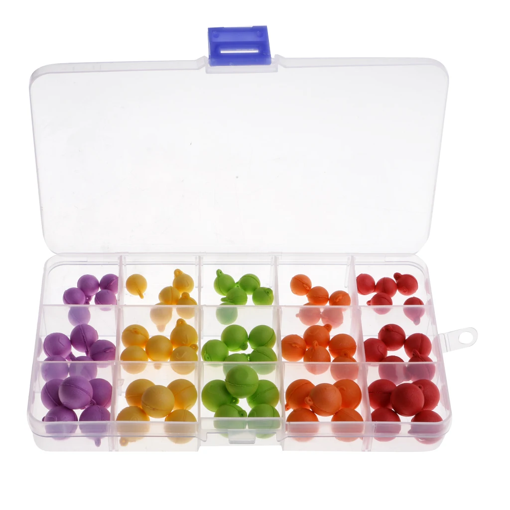 1 Box Smell Carp Fishing Pop Up Bait Boilies Eggs Flavor Floating Ball Fishing Beads Feeder Artificial Carp Lures Hair Rig