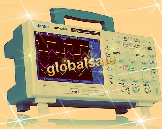 Hantek DSO5202B 200 МГц 2 канала 1GS/s осциллограф Scopemeter USB