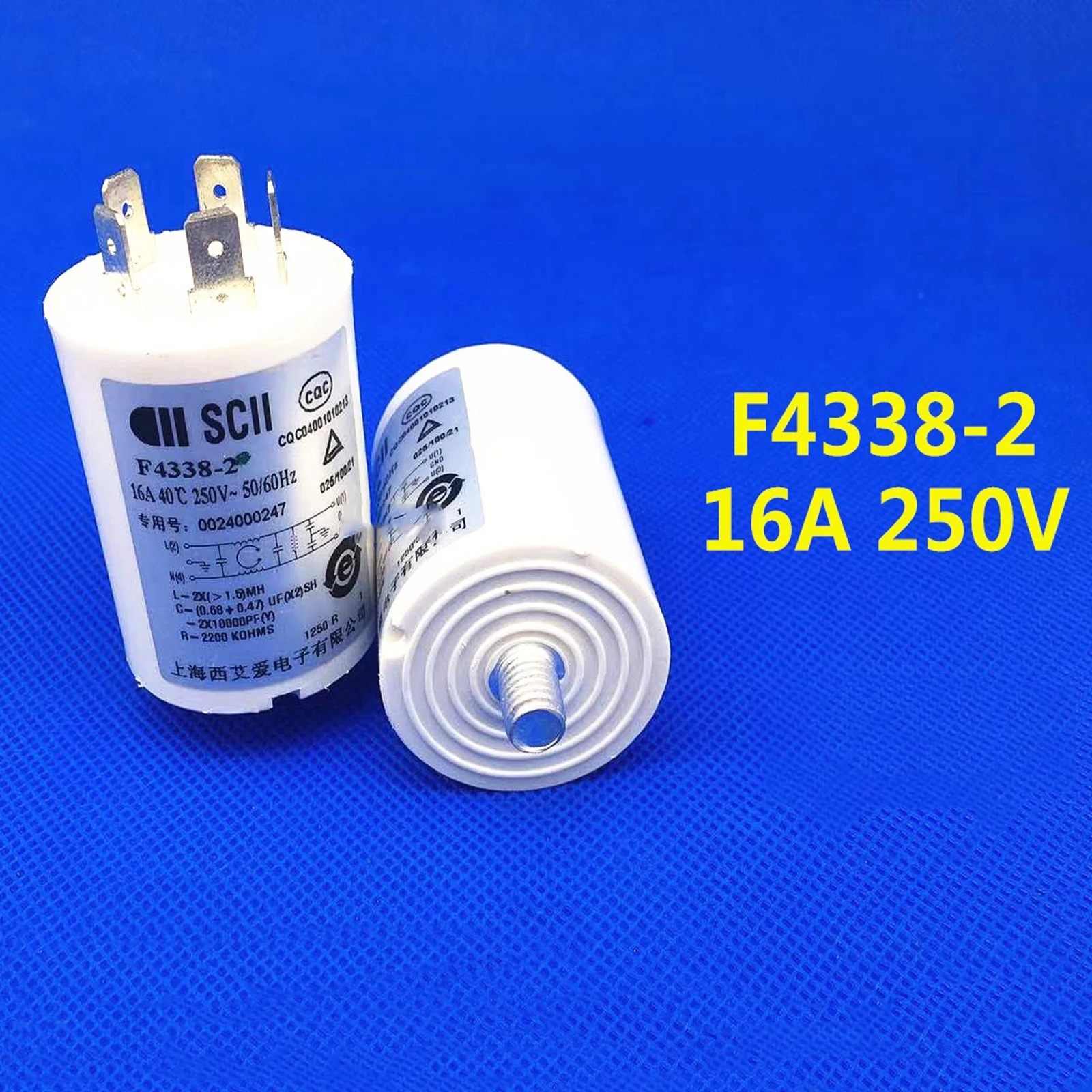 

For Media Haier F4338-2/0024000247 Drum Filter Anti-interference Suppressor Capacitor Washing Machine Parts