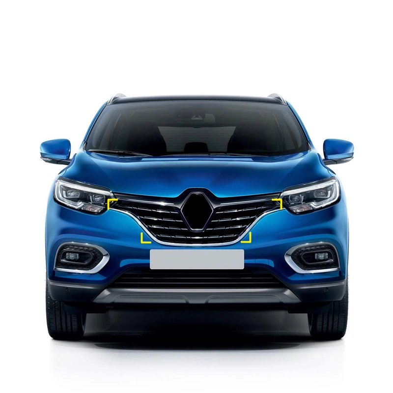 Для Renault Kadjar внешняя Передняя Центральная декоративные решетки крышка отделка автомобиля Стайлинг