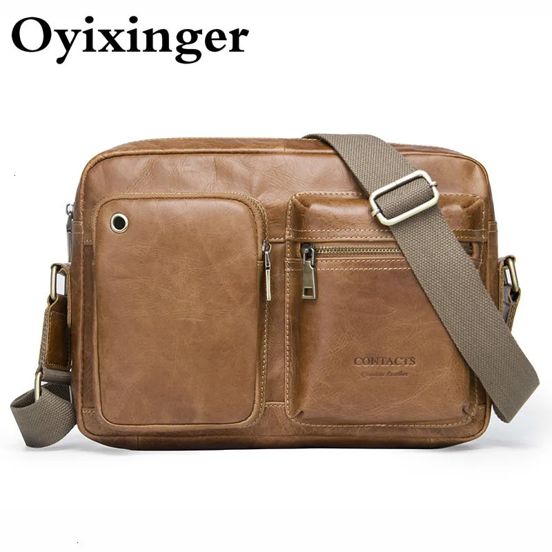 Коричневая Мужская Компьютерная сумка через плечо из натуральной кожи, мужская сумка-мессенджер для ноутбука, сумки через плечо для мужчин, сумки для мини Ipad 12 acer