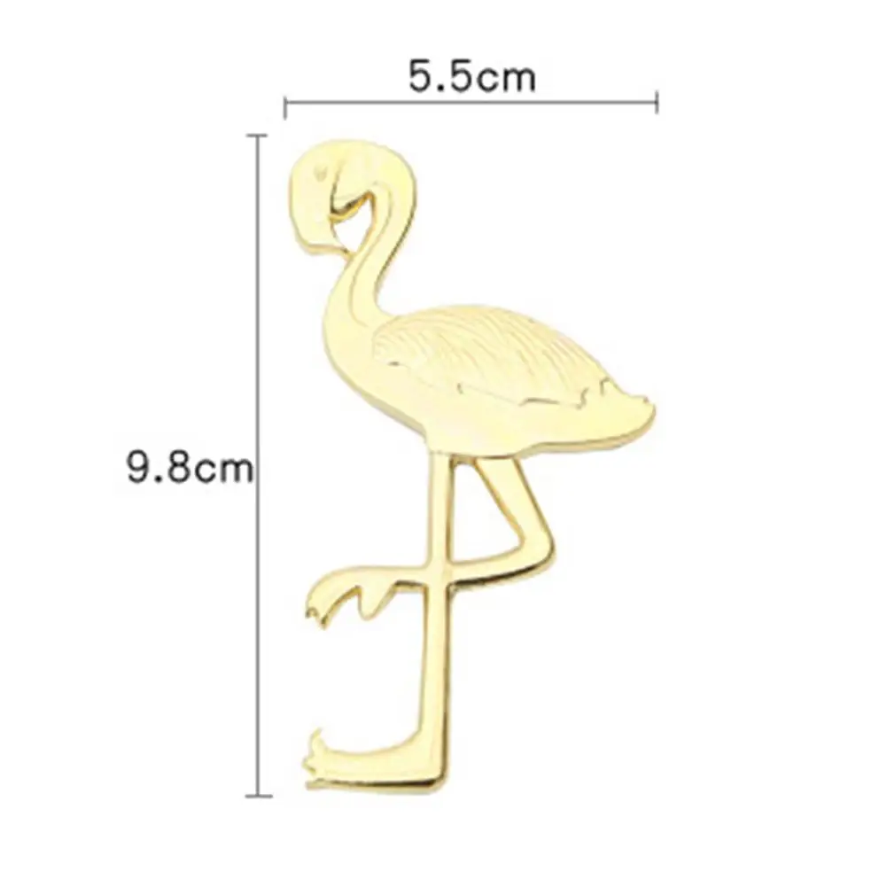 TWISTER.CK Bottle Opener Portable Delicate Shape Solid Metal Bartender Essential Accessory Kitchen Tool Wedding Gift - Цвет: flamingo