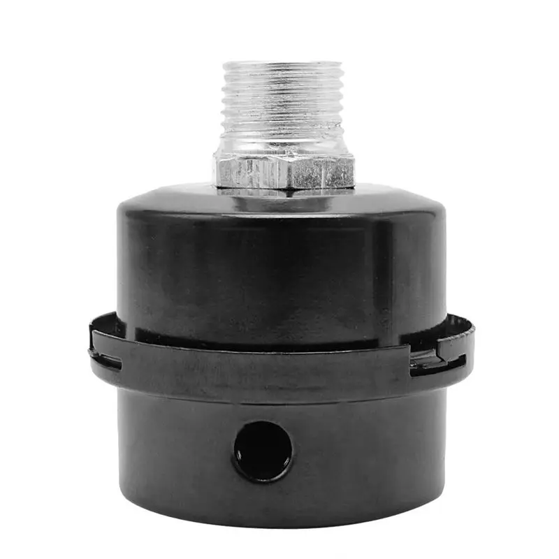 

3/4inch 20mm Thread Metal Air Compressor Intake Filter Noise Muffler Silencer