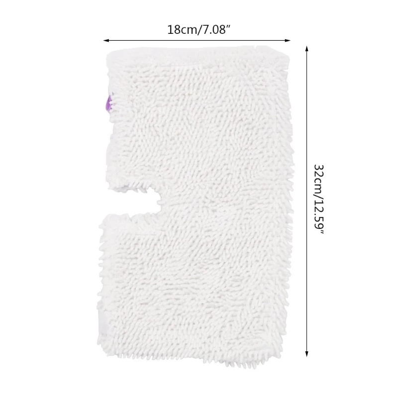 Washable Microfiber Mop Pads Cleaning Pads Replacement for Shark Steam Pocket Mops S3500 Series S3901 S3801 SE450 19QE