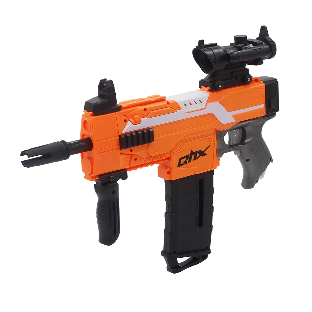 Детский Электрический пистолет с мягкими пулями многорежимный Дротика бластер