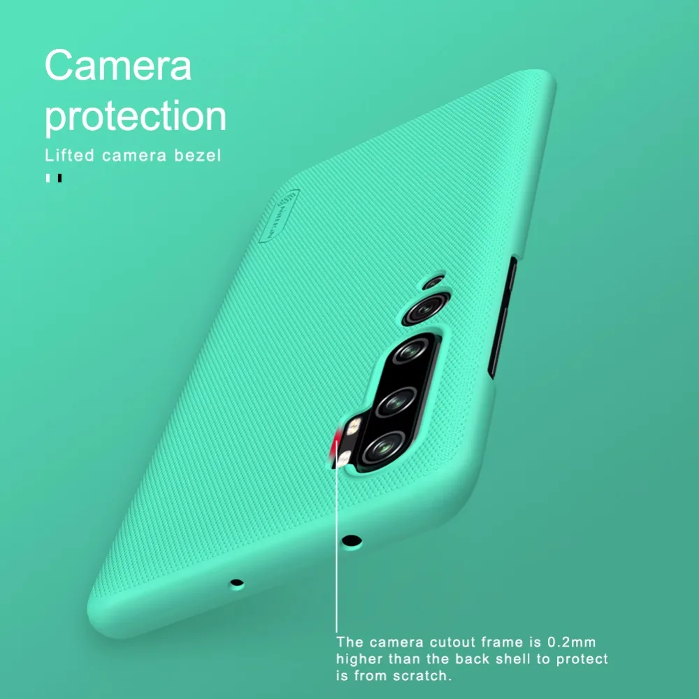 10 шт./лот Nillkin супер матовый защитный чехол для Xiaomi mi CC9 Pro жесткая задняя крышка из ПК чехол для mi Note 10/mi Note 10 Pro Чехол