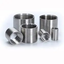 Metal Tube Threaded Tube M8 Hollow Threaded Tube Extended Internal Thread Tube 1/8