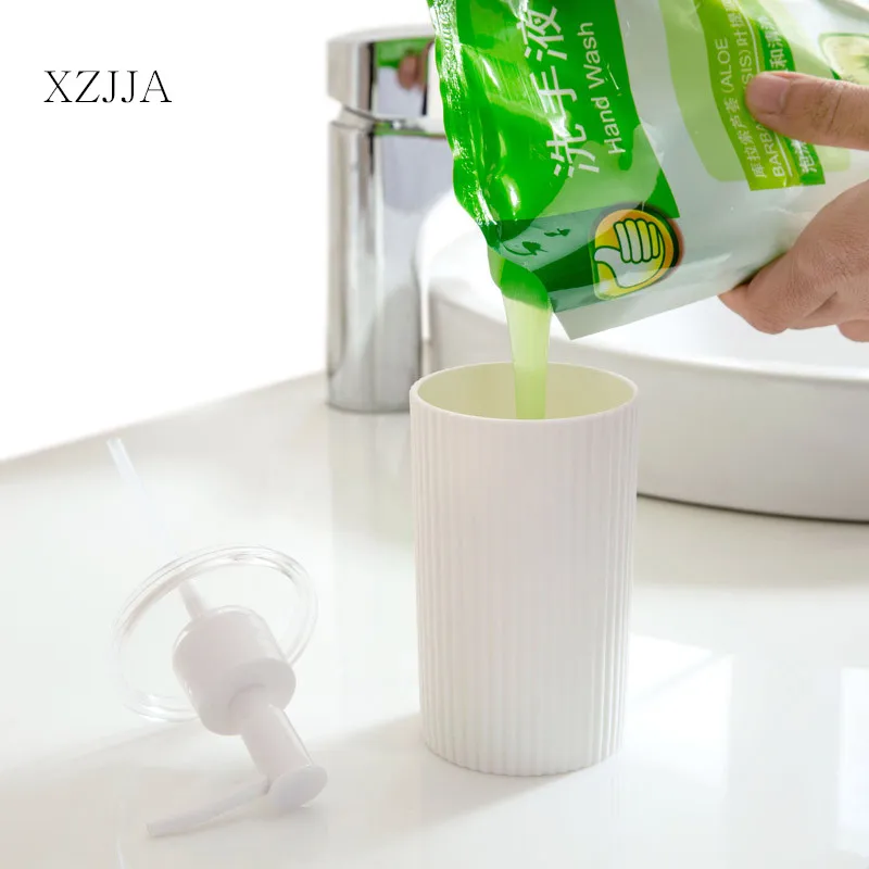 XZJJA современный стиль диспенсер для мыла бутылка ванная комната шампунь дозатор-гель для душа насос дезинфицирующее средство для рук Бутылка аксессуары для ванной комнаты