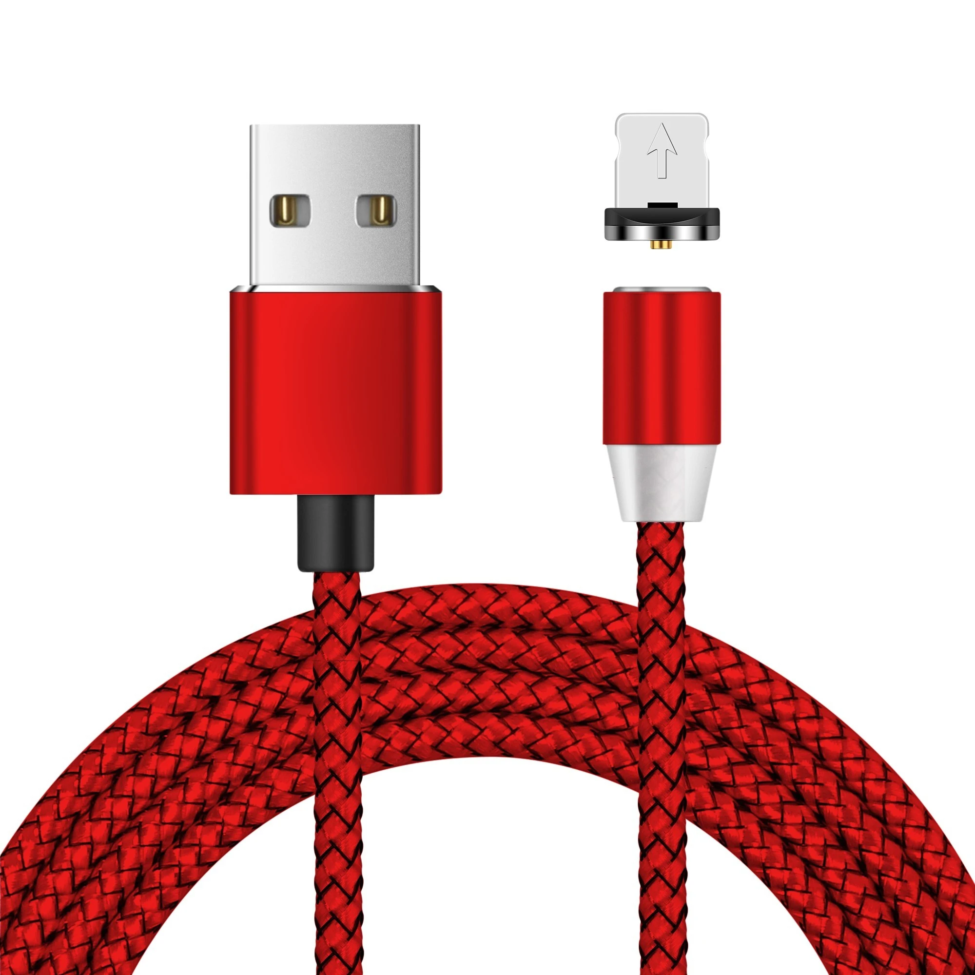 Светодиодный магнитный usb-кабель Магнитный USB type C Micro usb IOS для iPhone Xs Xr X 8 7 6 Plus 5 SE huawei Xiaomi samsung Быстрая зарядка