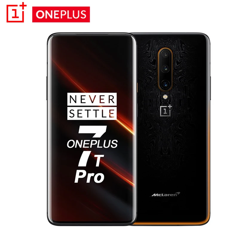 Смартфон OnePlus 7T с глобальной ПЗУ, 8 ГБ, 256 ГБ, Восьмиядерный процессор Snapdragon 855 Plus, 90 Гц, AMOLED экран, 48мп, тройная камера, NFC, мобильный телефон