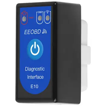 

E10 Latest EEOBD WIFI Car Diagnostic Tool OBD2 Car Detector OBD2 Car Diagnostic Tool ELM327 Bluetooth 4.0 3.0 WIFI Car Test Tool