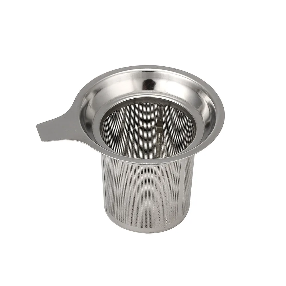 

Tea Leaf Spice Filter Drinkware Mesh Tea Infuser Tea Strainer Teapot Stainless Steel Loose Kitchen Accessories Reusable #DQ