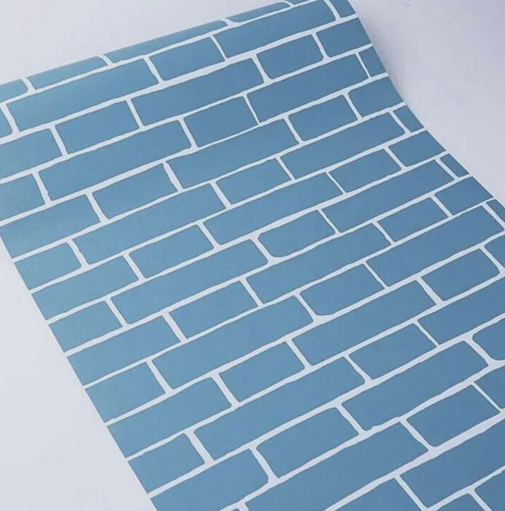 brick pattern waterproof self-adhesive wallpaper self-adhesive wallpaper  imitation brick stickers 3 meter  long