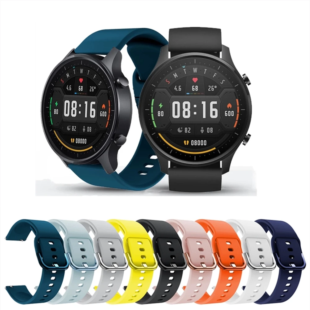 

Silicone Watchband For Xiaomi Watch Color MI Smart Watch Replacement Bracelet For Huami Amazfit GTR 2 GTS 2 Pop Sports Strap New