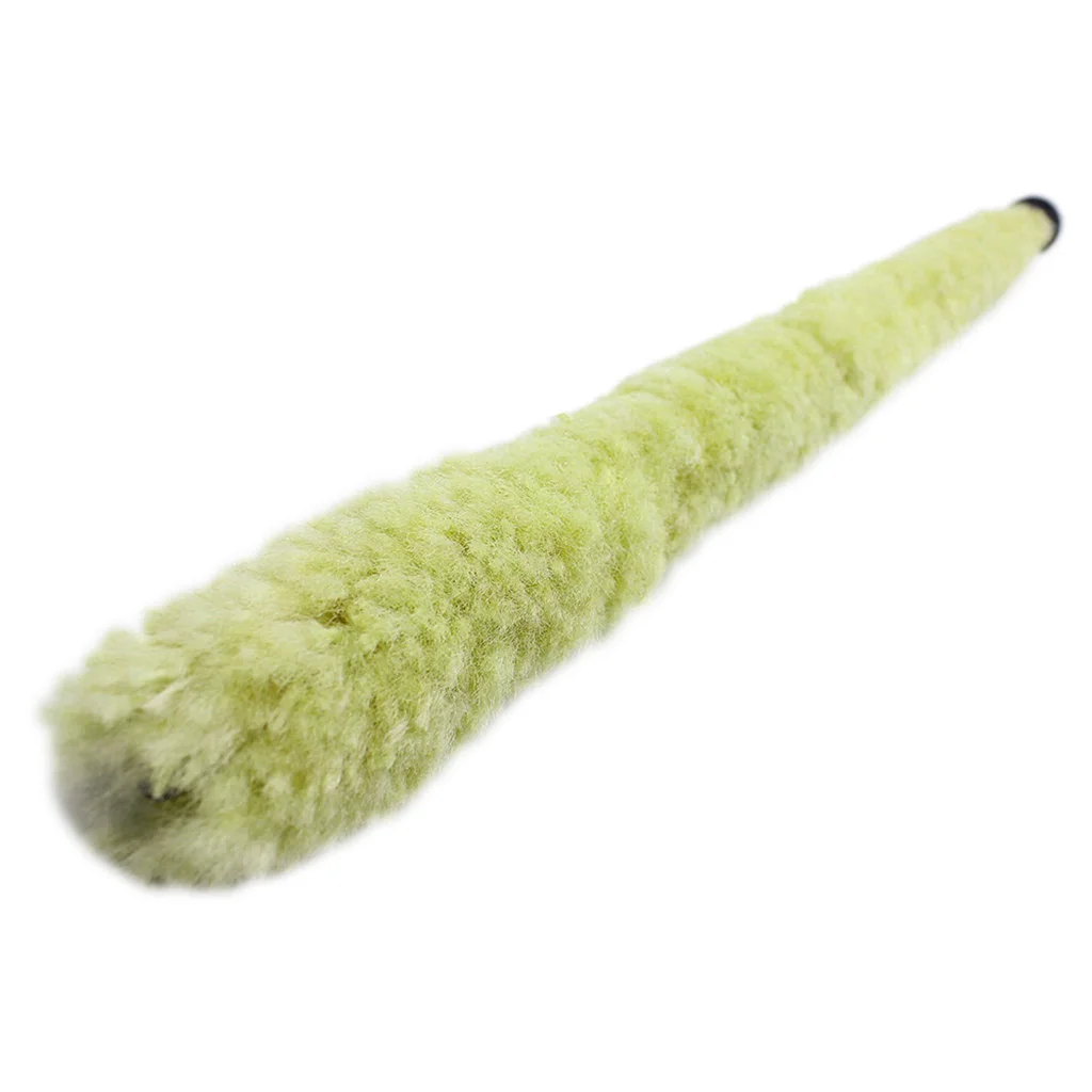 Yellow Durable Cleaning Fibres Brush Cleaner Pad Saver For Soprano Saxophone