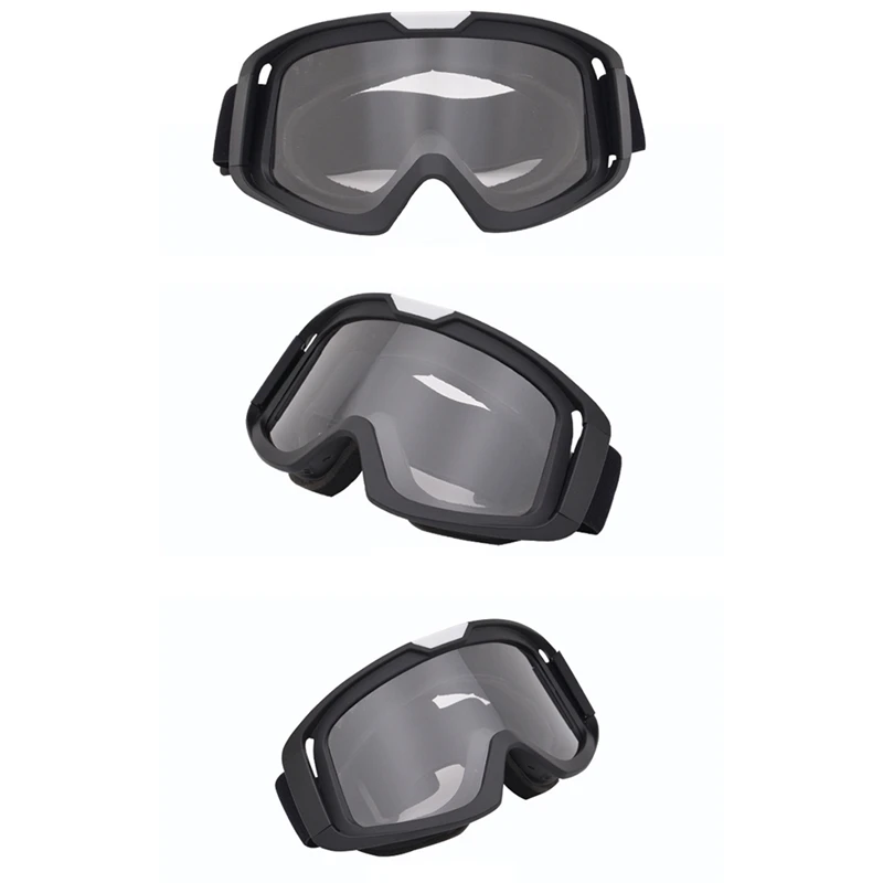 Многоцветные лыжные велосипедные очки UV400 ветрозащитные Регулируемые дышащие уличные защитные спортивные мотоциклетные очки