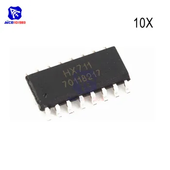 

diymore 10PCS/Lot IC Chips HX711 SOP-16 Weighting Sensor Integrated Circuit SMD Original IC