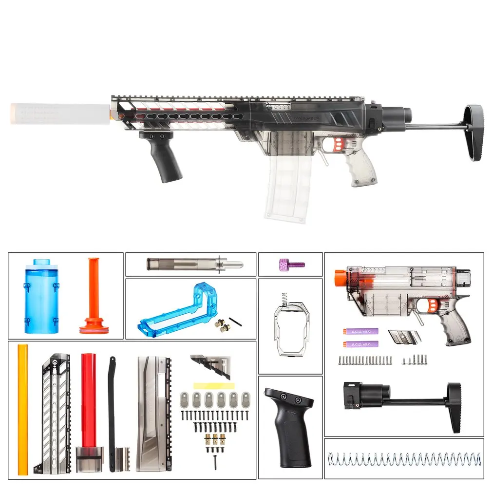 Рабочий YY-R-W007 W008/W009 RMCX стиль мод наборы набор для Nerf N-Strike Elite Stryfe Blaster A насос Комплект Аксессуары для Игрушечного Пистолета