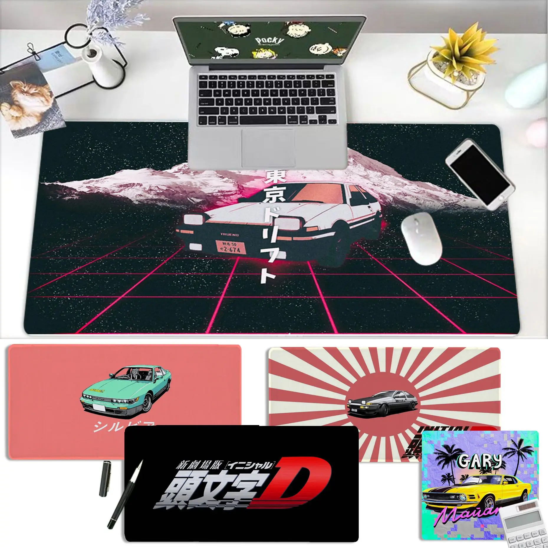 Коврик для мыши MaiYaCa Cool New INITIAL D Super car AE86 ноутбука компьютера бесплатная доставка