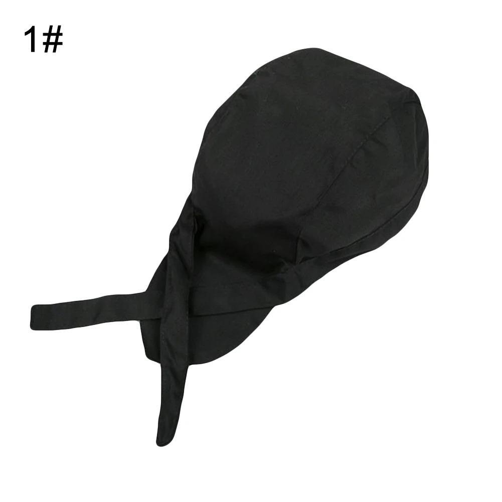 Регулируемая профессиональная шляпа шеф-повара поварской головы оберточная подставка для кухни дышащая лента тюрбан