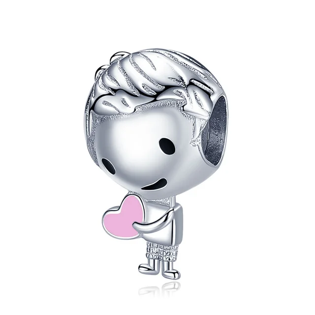 Genuine 925 sterling silver marine animal hanging bead pendant suitable for original Pandora bracelet ladies fashion jewelry CMC1334