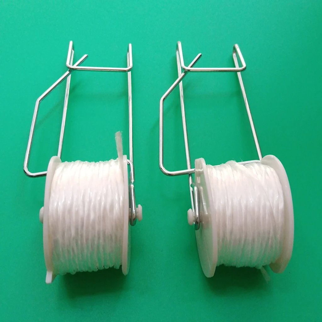 2pcs Tomato Hooks Vegetable Clamps For Planting Cucumber Cherries with 15m Rope