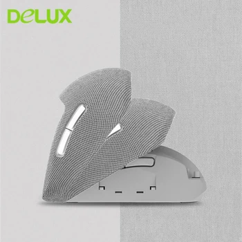 

Delux M520GX Wireless Silent Mouse Ergonomic USB 3D Computer Mause 2400 DPI 6 Buttons Noiseless PC Office Gamer Mice For Laptop