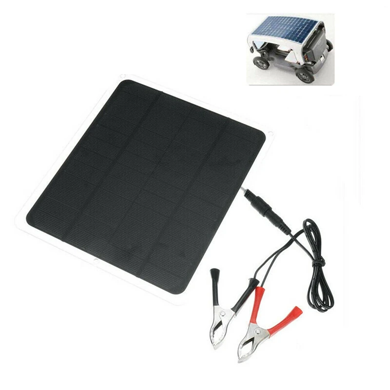 ABKK-20W солнечная панель 12 V/5 V зарядное устройство для Rv лодки автомобиля дома крокодил